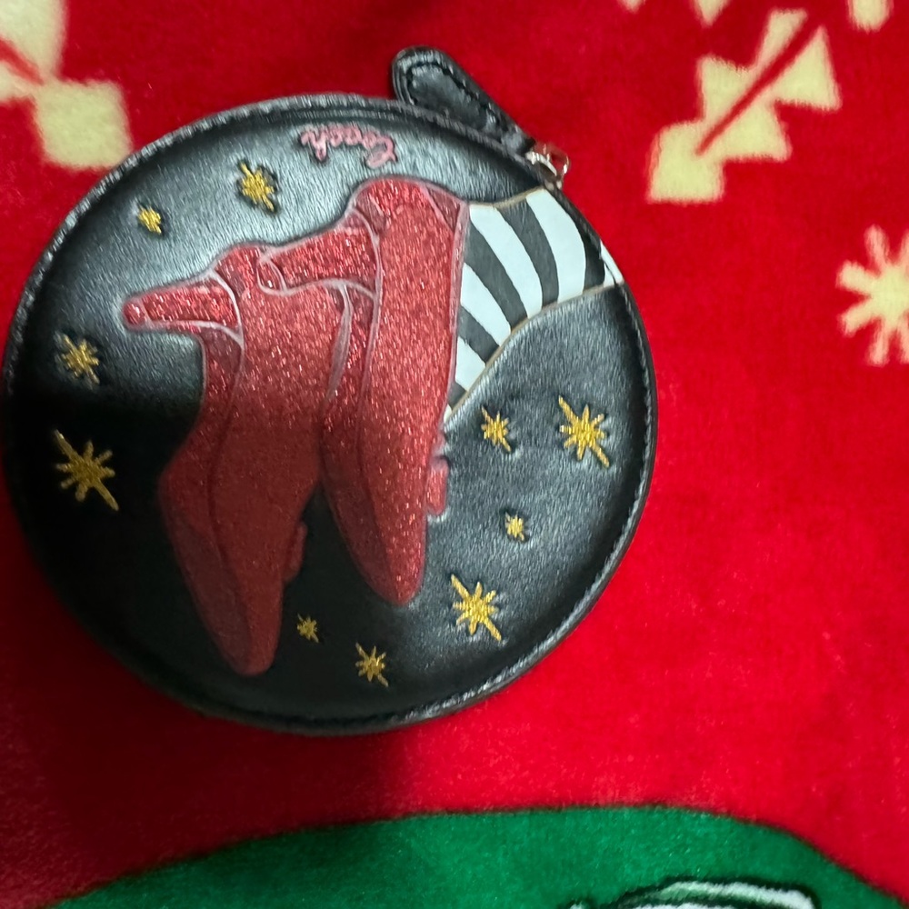 Coach Wizard of Oz coin purse from 2019 collaboration.